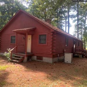 RIght Side of Log Home