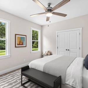 Staged Bedroom