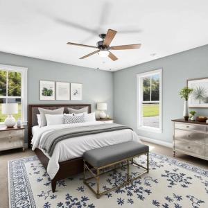 Staged Bedroom