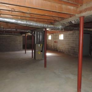 Unfinished basement