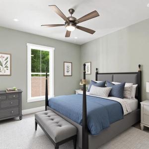 Bedroom, Staged Bedroom