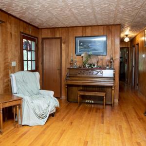 Foyer, Faux tin ceilings