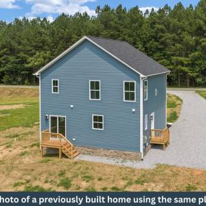Back of Structure, Photo of Previously Built Jamison Floorplan