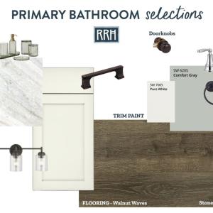 Primary Bathroom, Primary Bathroom Design Selections