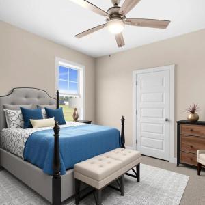 Bedroom, Staged Bedroom
