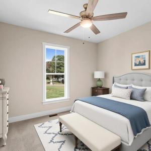 Bedroom, Staged Bedroom