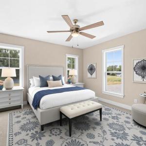 Bedroom, Staged Bedroom