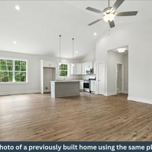 Great Room, LVP Flooring, Cathedral Ceiling, Coat Closet