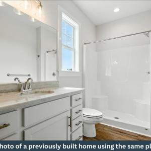 Primary Bathroom, LVP Flooring, Fiberglass Shower, Granite Counters