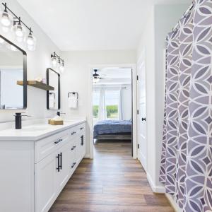 Primary Bathroom, Ensuite Bath with Double Vanity and Functional Layout designed for everyday comfort.