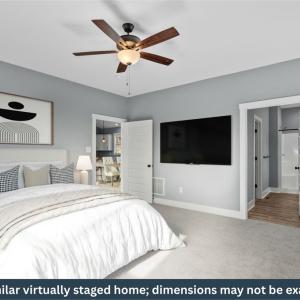 Primary Bedroom, Primary Bedroom Staged