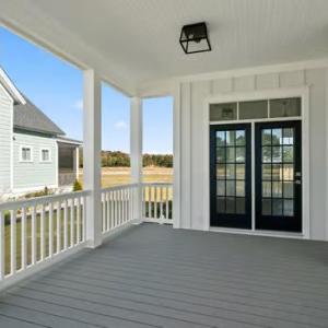Large Covered Side Porch