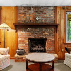 Living Room, Gas Logs warm conversations