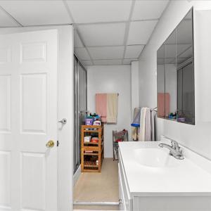 Bathroom 4 - Basement, Full bath with walk-in shower, ensuite Bedroom 5.