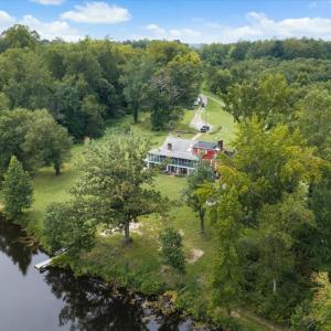 Aerial looking West