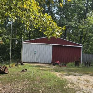2 Car Garage and Shop Area