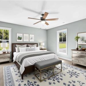 Bedroom, Staged Bedroom
