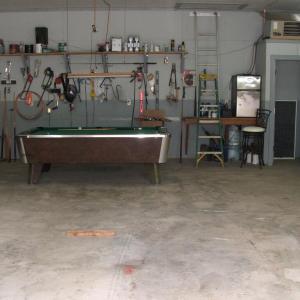 Anothe interior view of garage/shop bldg.
