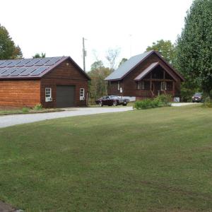 Another view as you are coming up the driveway