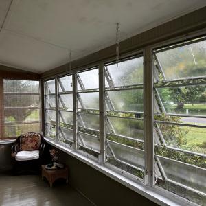 Enclosed front porch