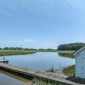 Private dock and Boathouse