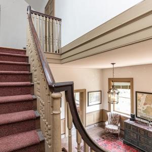 Stairs to third floor
