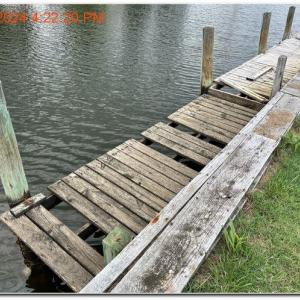 Old dock removed with rebuild