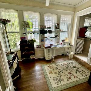 Breakfast room currently an office