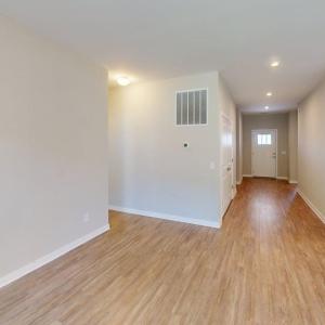 View to front door