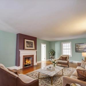 virtual staged living room