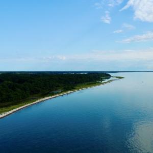 Private community beach on the Chesapeake Bay