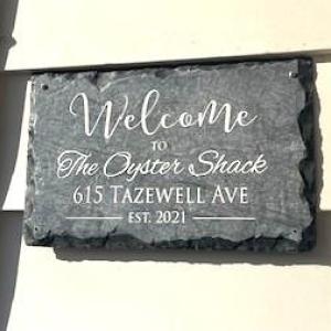 The Oyster Shack Plaque