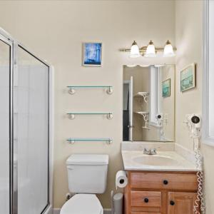 Primary Attached Bath with Walk-in Shower.