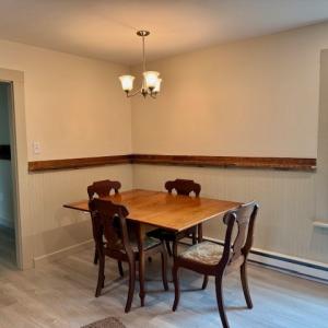 Eat in kitchen with LVP flooring
