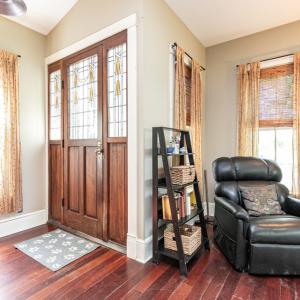 Back Door - Stained glass