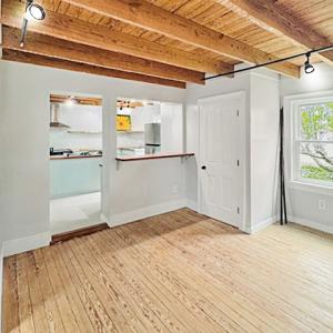 Dining Room.  Open.  Not staged with Furniture