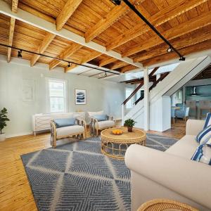 Downstairs Living Room.  Facing South