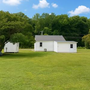 Open yard.  Room for a garden