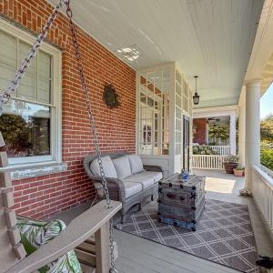 Old fashioned front porch