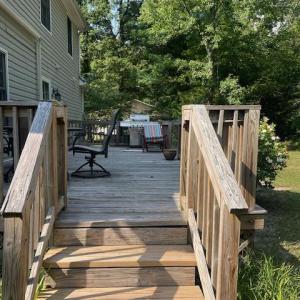 Side Access to the Deck
