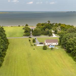 Looking out to Nandua Creek & the Chesapeake Bay