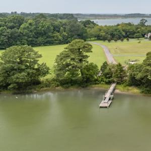 Private boat launch and dock