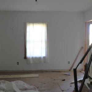 looking towards front door