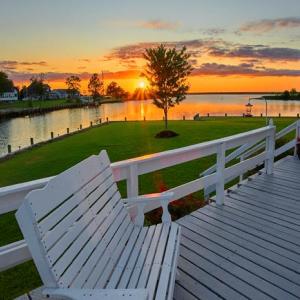 Sunset from back deck