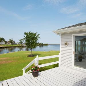 Back Deck view of bay