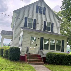 Side from circular driveway