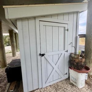 Under home storage.