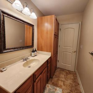 Bathroom with Linen Closet