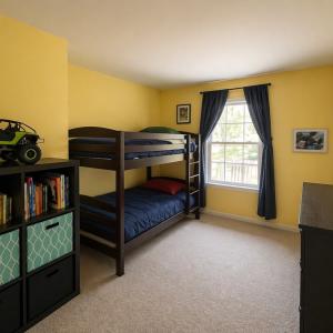 Bedroom 1, AI cleaned/straighter bedroom