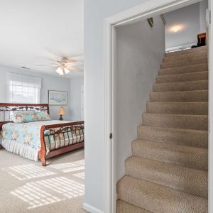 Stairs to third floor